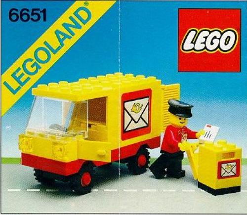 Lego Post Office Van