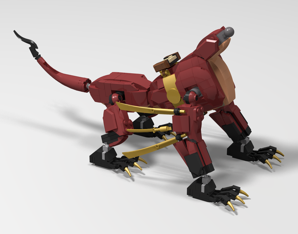 Lego Heatwave the Lava Dragon Mod