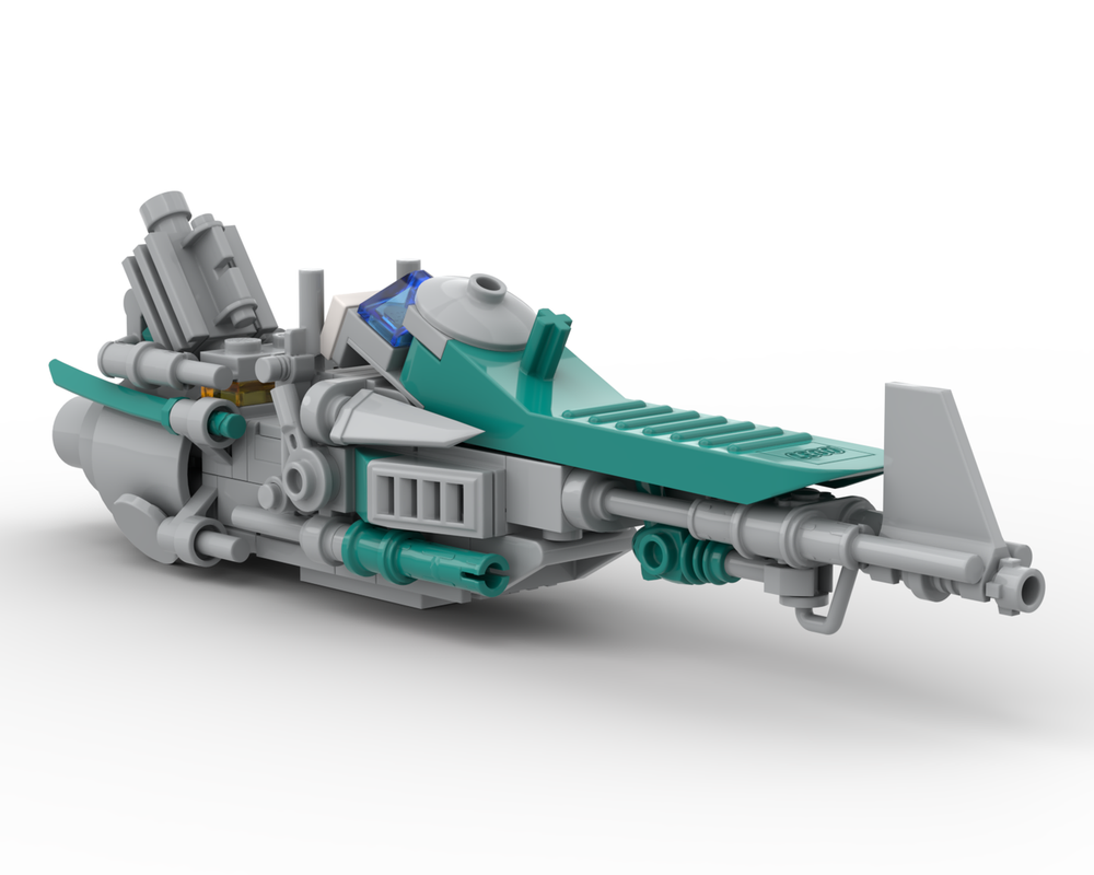 Lego Teal Separator Speeder