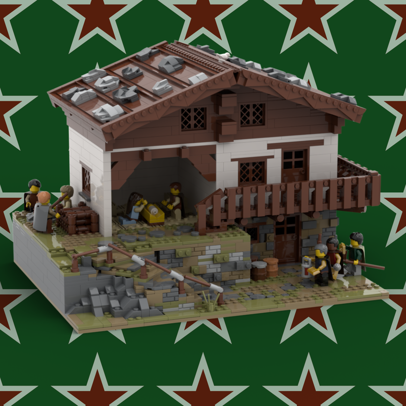 Lego Christmas Nativity Scene