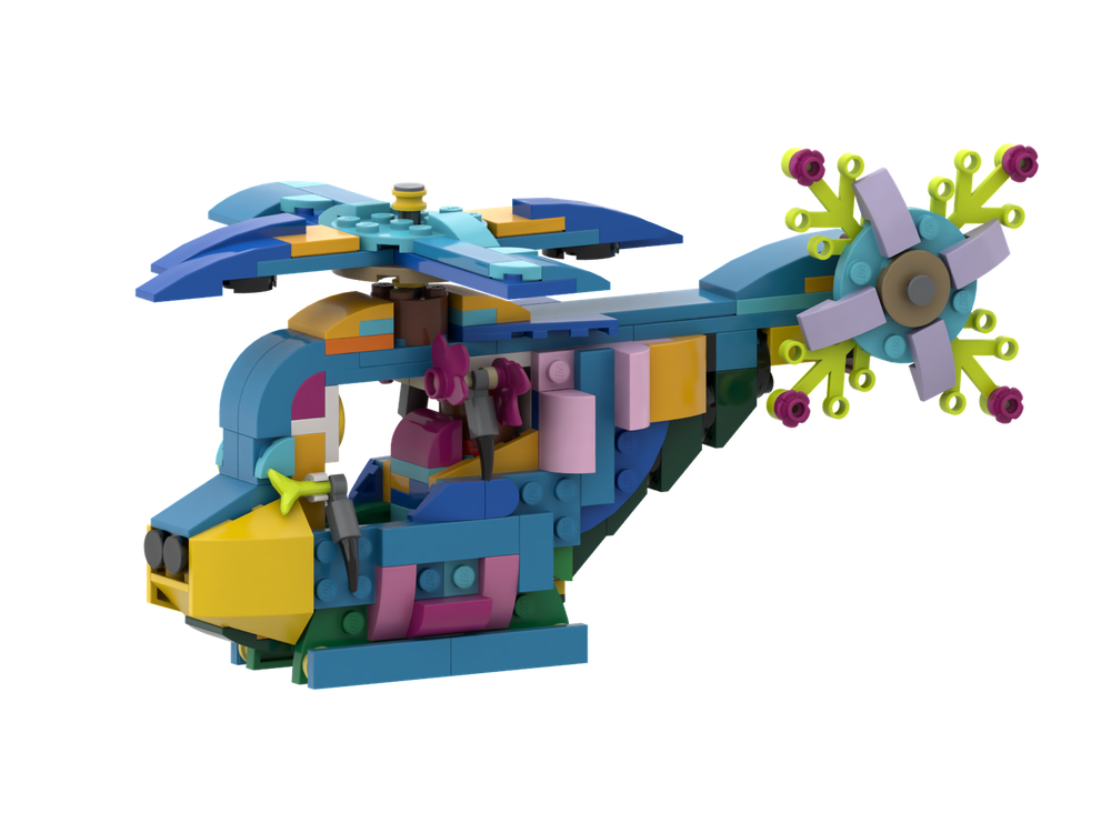 Lego Parrot Helicopter