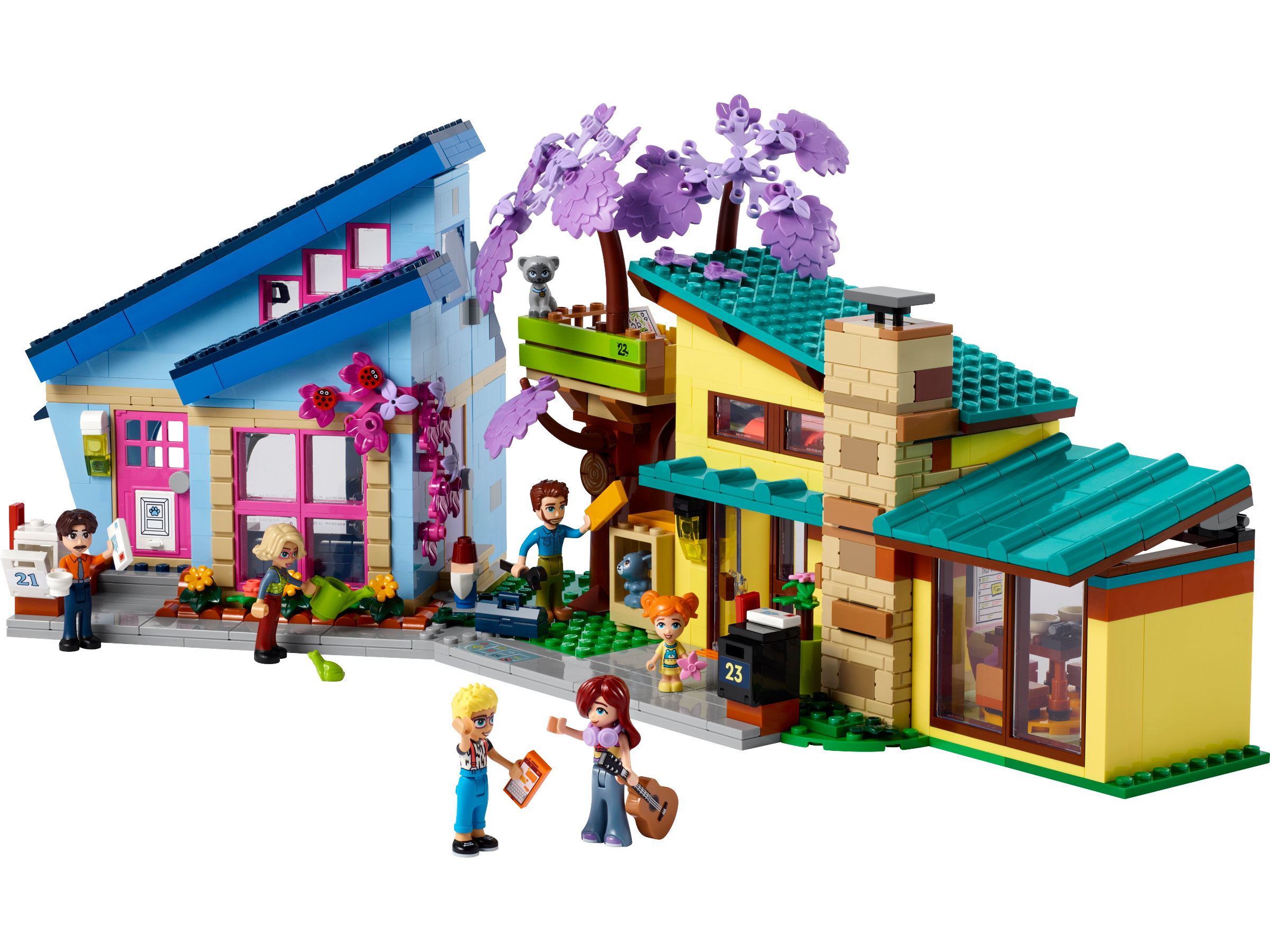 Lego Olly's and Paisley's Family Homes