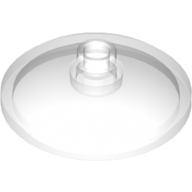 Lego Dish 3 x 3 Inverted [Radar] / Trans-Clear