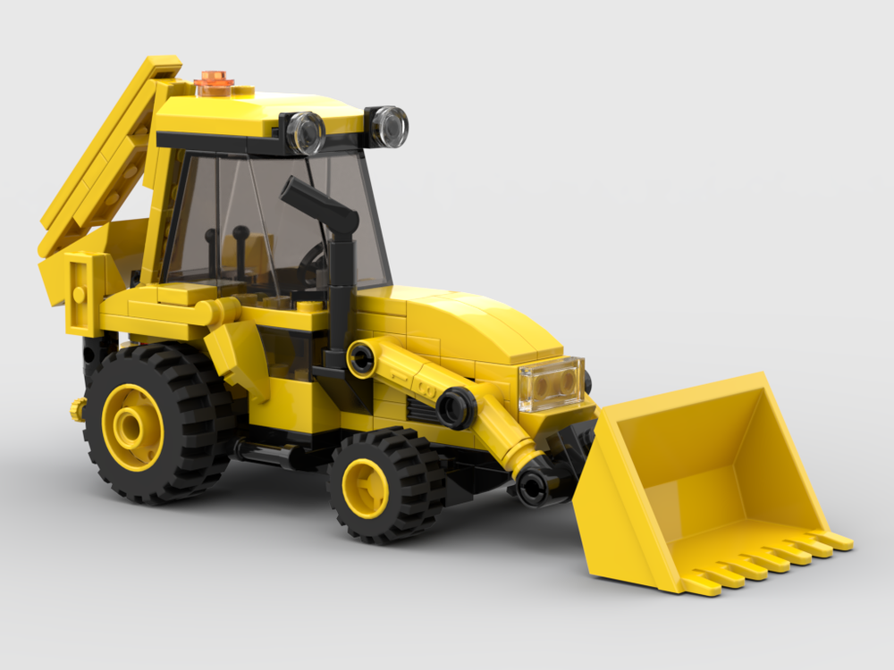 Lego Backhoe Loader