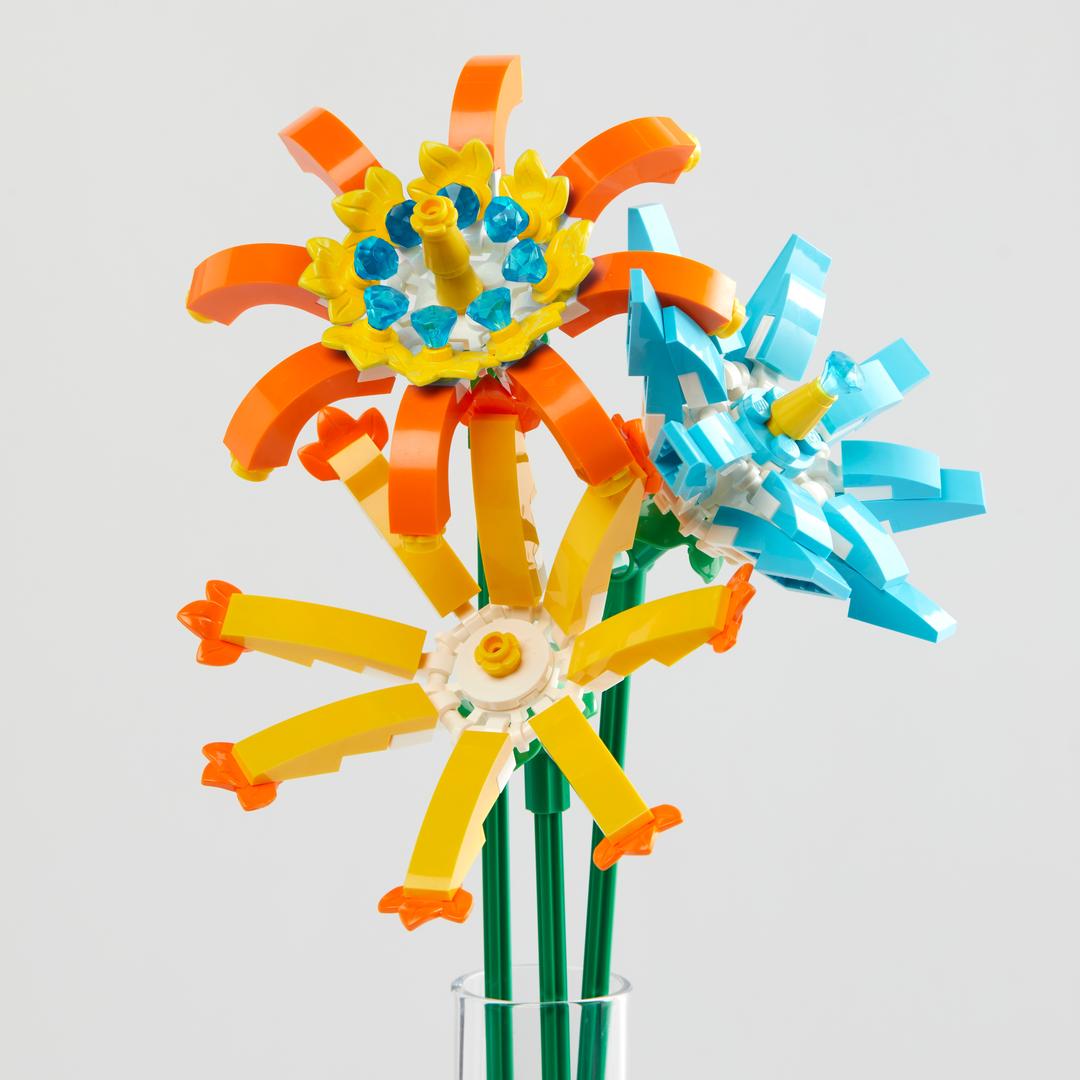 Lego Blue Diamonds Flower Pack