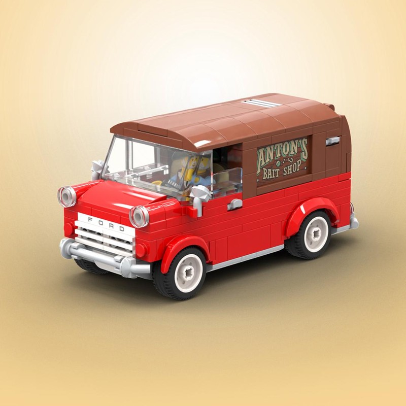 Lego Ford Transit MK1 Van – Classic Delivery Vehicle