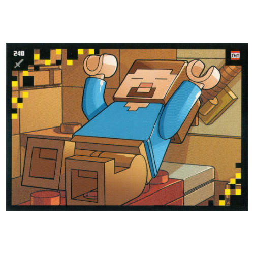Lego Trading Card, Minecraft Series 2 Boom-Bastic, Standard Card - Good Morning! / [No Color/Any Color]
