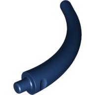 Lego Animal Body Part / Plant, Tail / Claw / Horn / Branch / Tentacle, End Section / Dark Blue