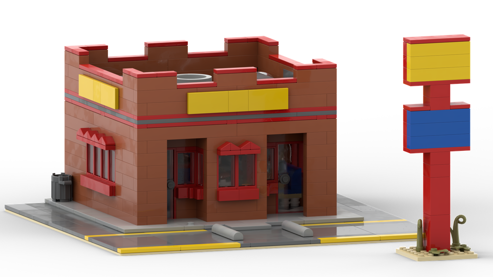 Lego Los Pollos Hermanos from Breaking Bad