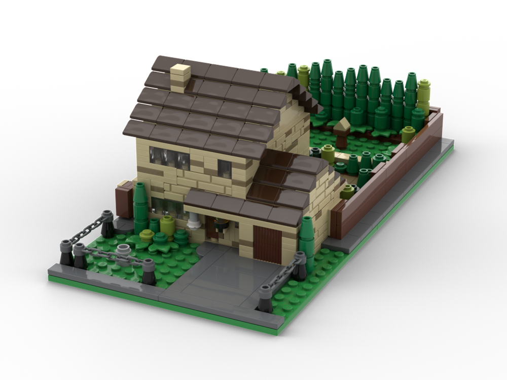 Lego HP - 4 Privet drive Micro Scale