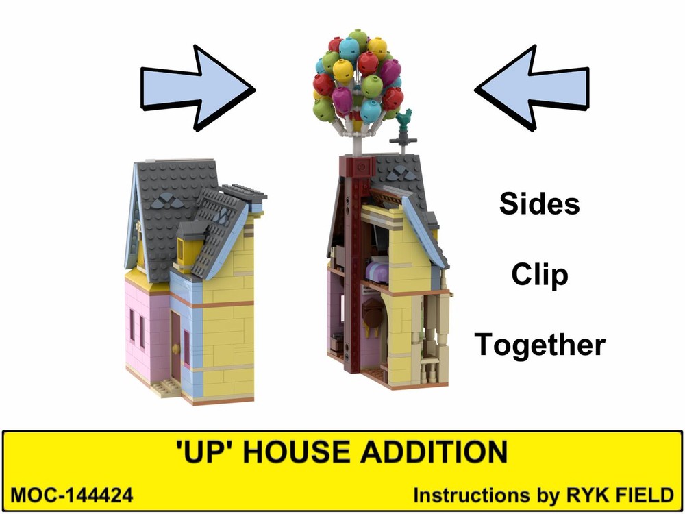 Lego 'Up' House Addition