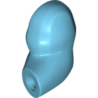 Lego Bigfig Arm, Left [Plain] / Medium Azure