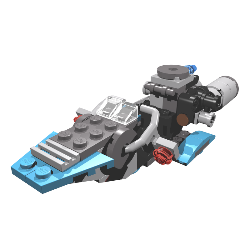 Lego 75167 hoverbike