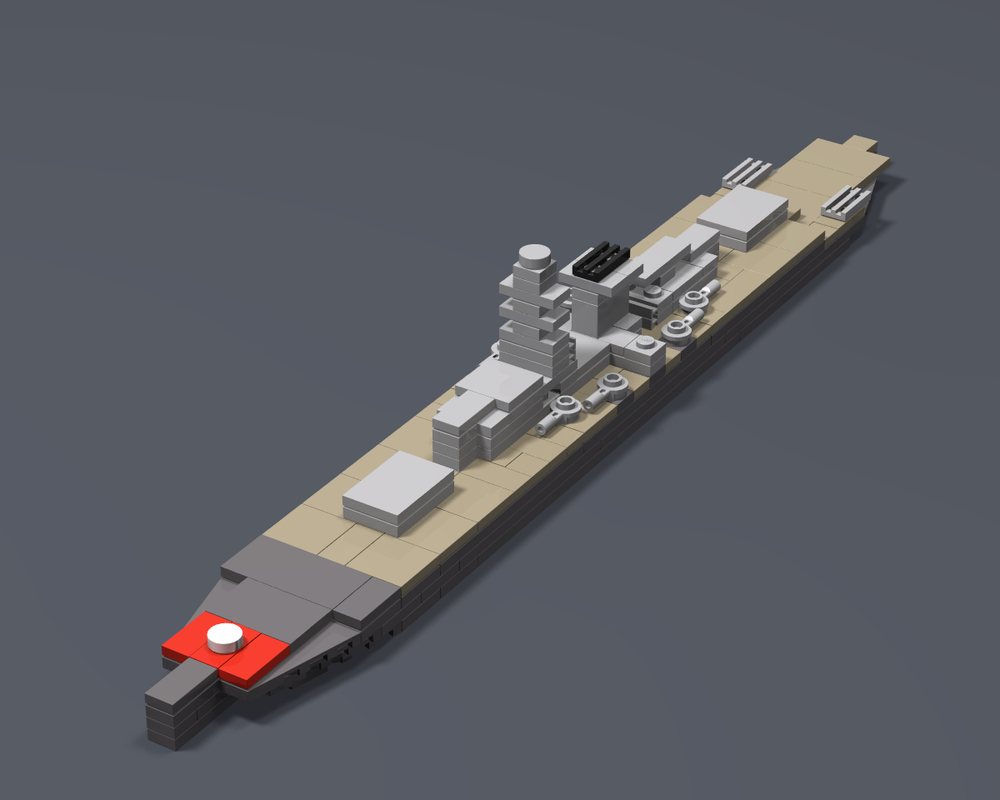Lego 1:560 Scale Deutschland -class Cruiser
