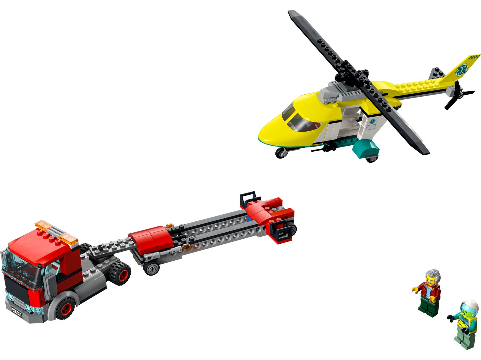 Lego Rescue Helicopter Transport