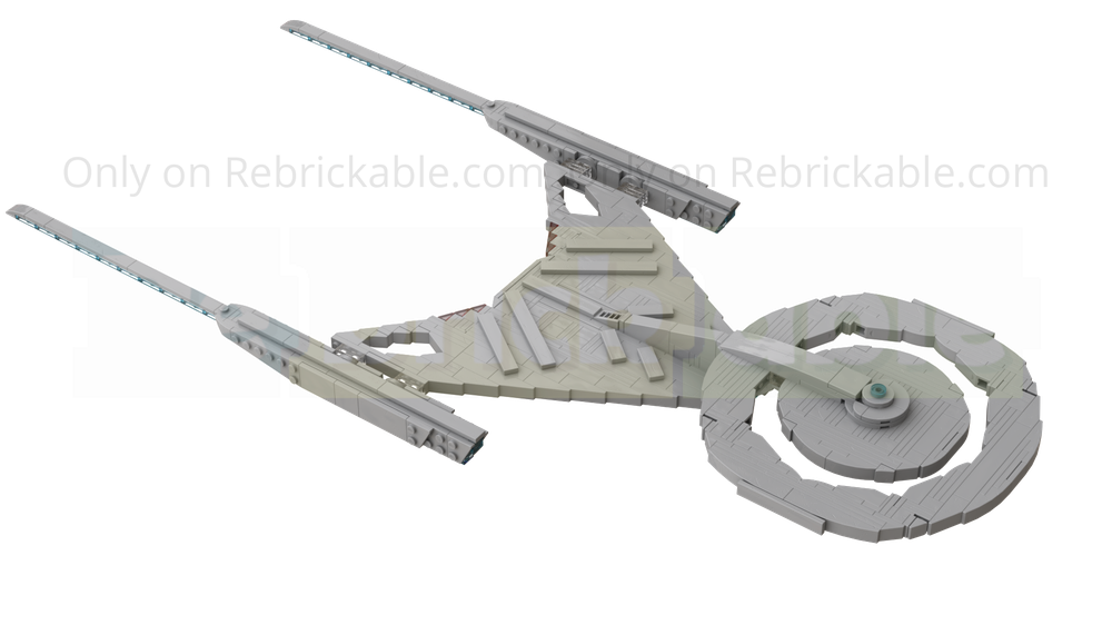 Lego USS Discovery A