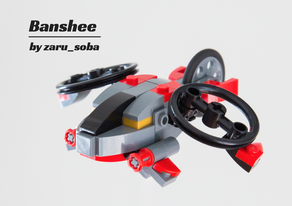 Lego Starcraft II Banshee
