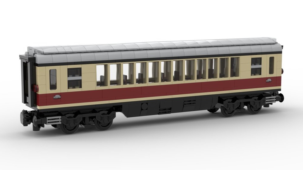 Lego 1st class TEE/Rheingold open seating wagon