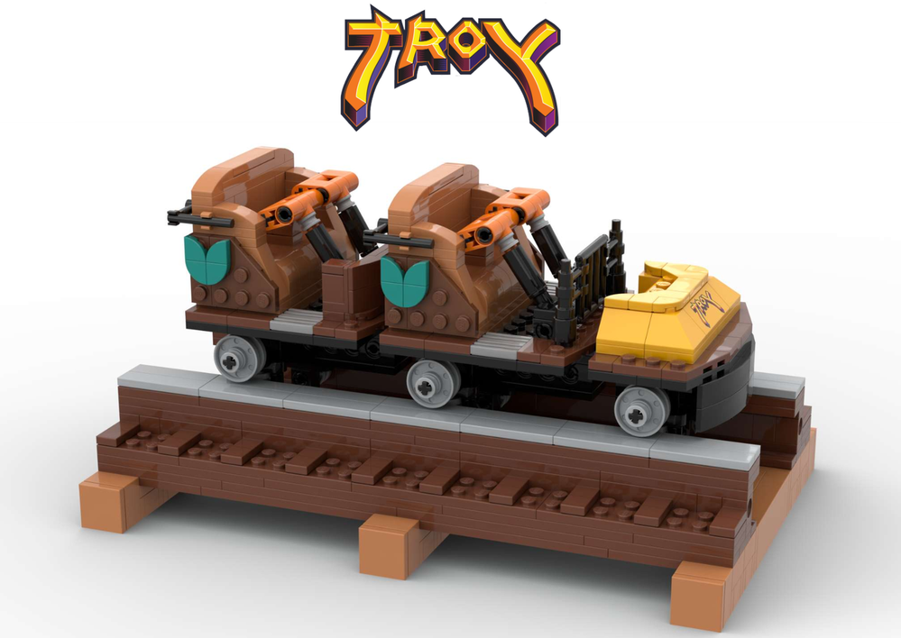 Lego ROLLERCOASTER - TROY - TOVERLAND