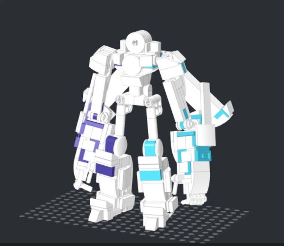 Lego ActionFigure/Robot - Death Wall