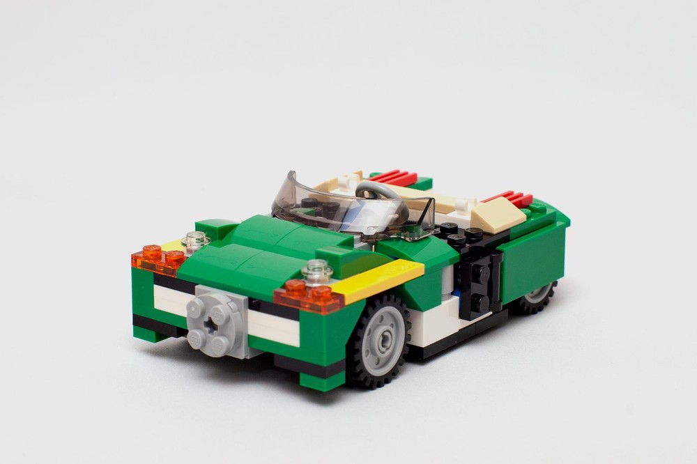 Lego Green Cabriolet