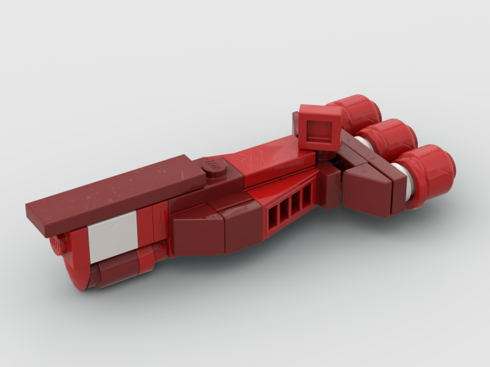 Lego Counsular-class cruiser microscale