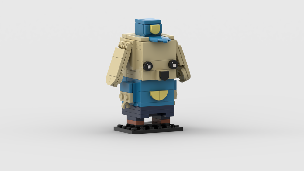 Lego Dog Man Brickheadz