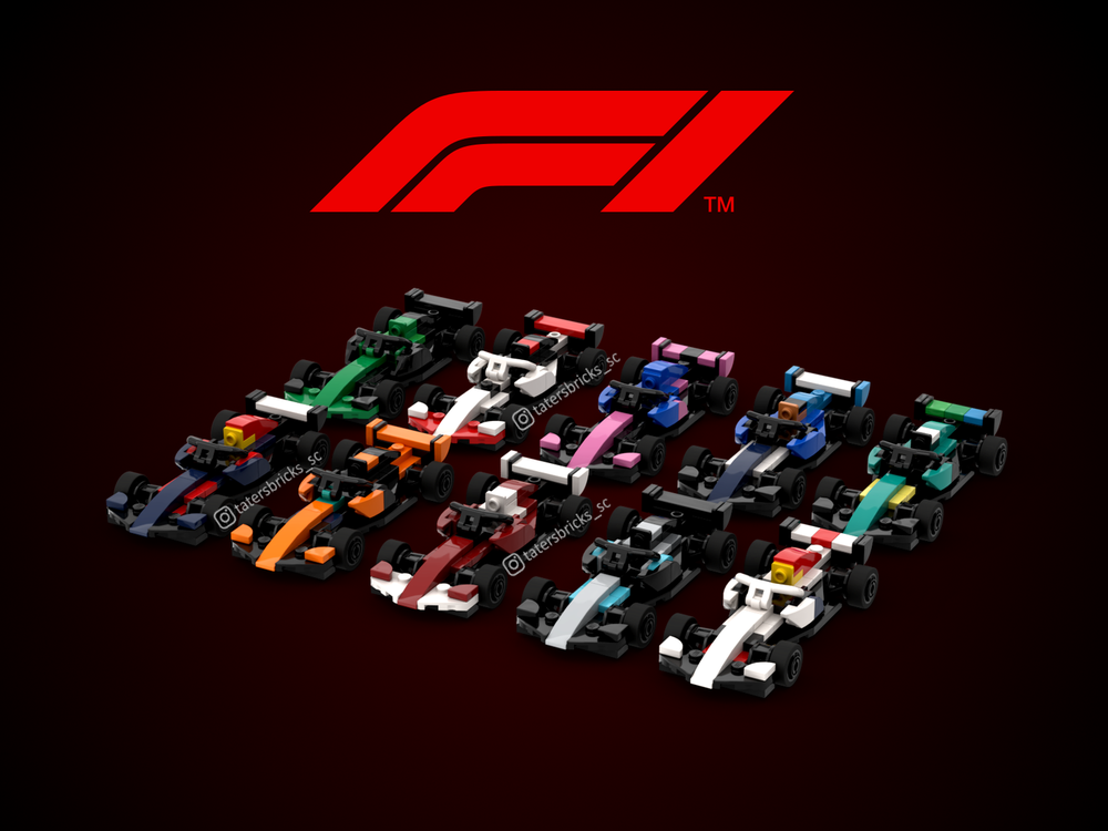 Lego F1 2025 Grid