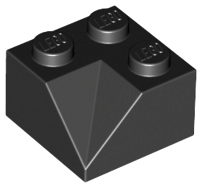 Lego Slope 45 2 x 2 Double Concave / Black