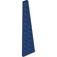 Lego Wedge Plate 12 x 3 Right / Dark Blue