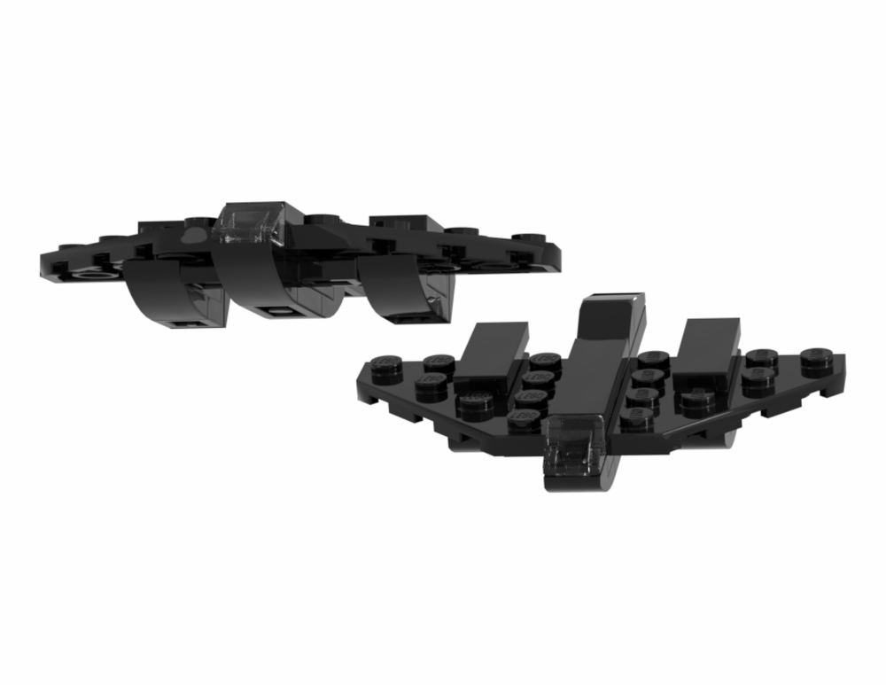 Lego Halo - Micro UNSC Longswords