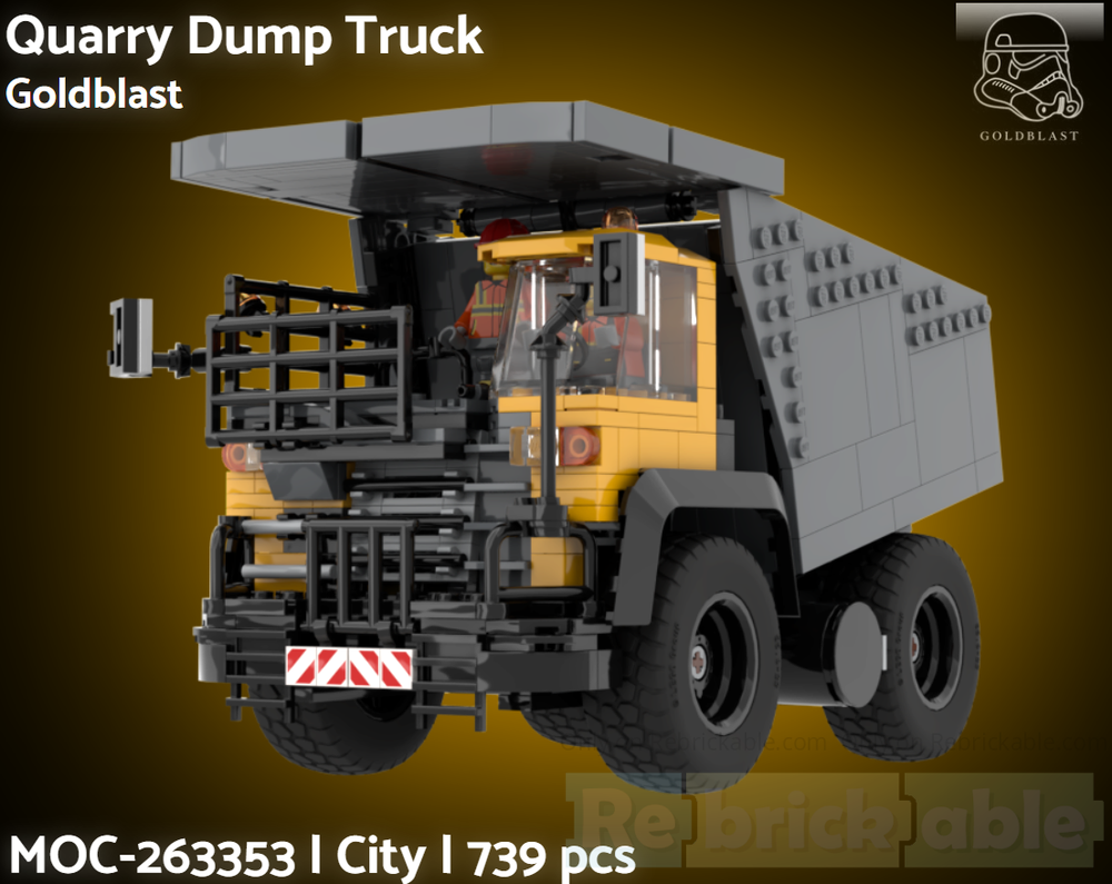 Lego Quarry Dump Truck