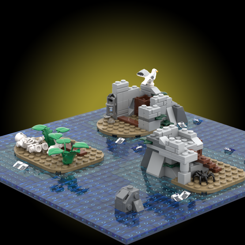 Lego Abandoned islands