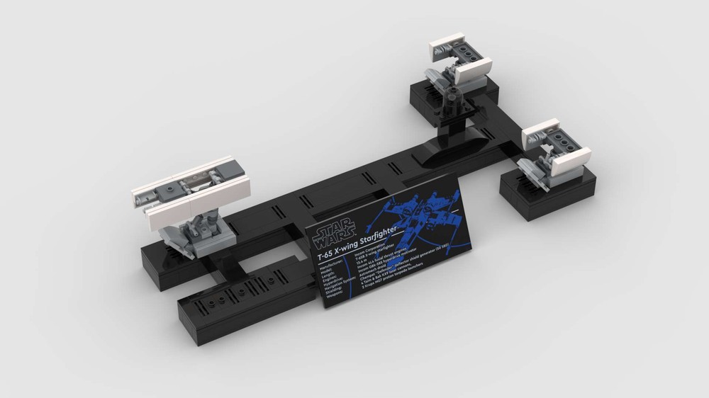 Lego Landing Gear Stand for GotB X-Wing MOD of 75355