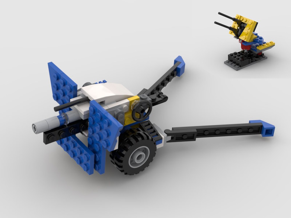 Lego 31087 - Howitzer and AA gun