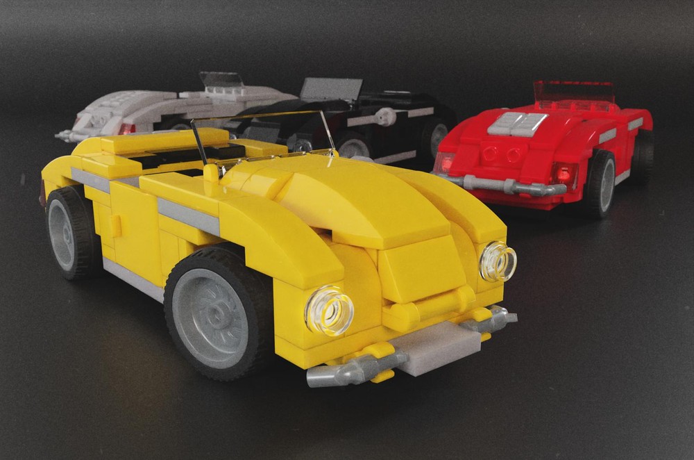 Lego Porsche 356 - Speed Champions Scale