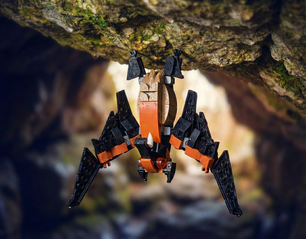 Lego Halloween bat: flying fox