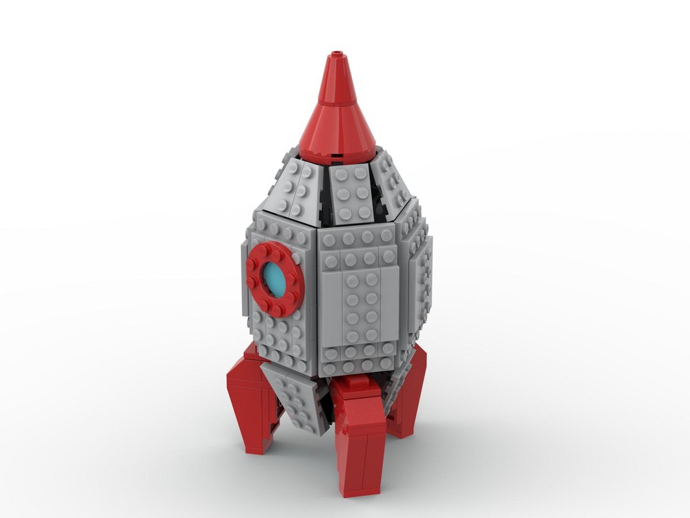 Lego The Adventurous Space Rocket