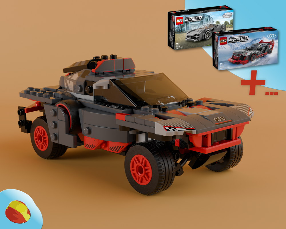 Lego Dakar Winner Audi RS Q e-tron E2 2024