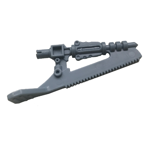 Lego Large Figure Weapon Gun with Ski / Sand Blue
