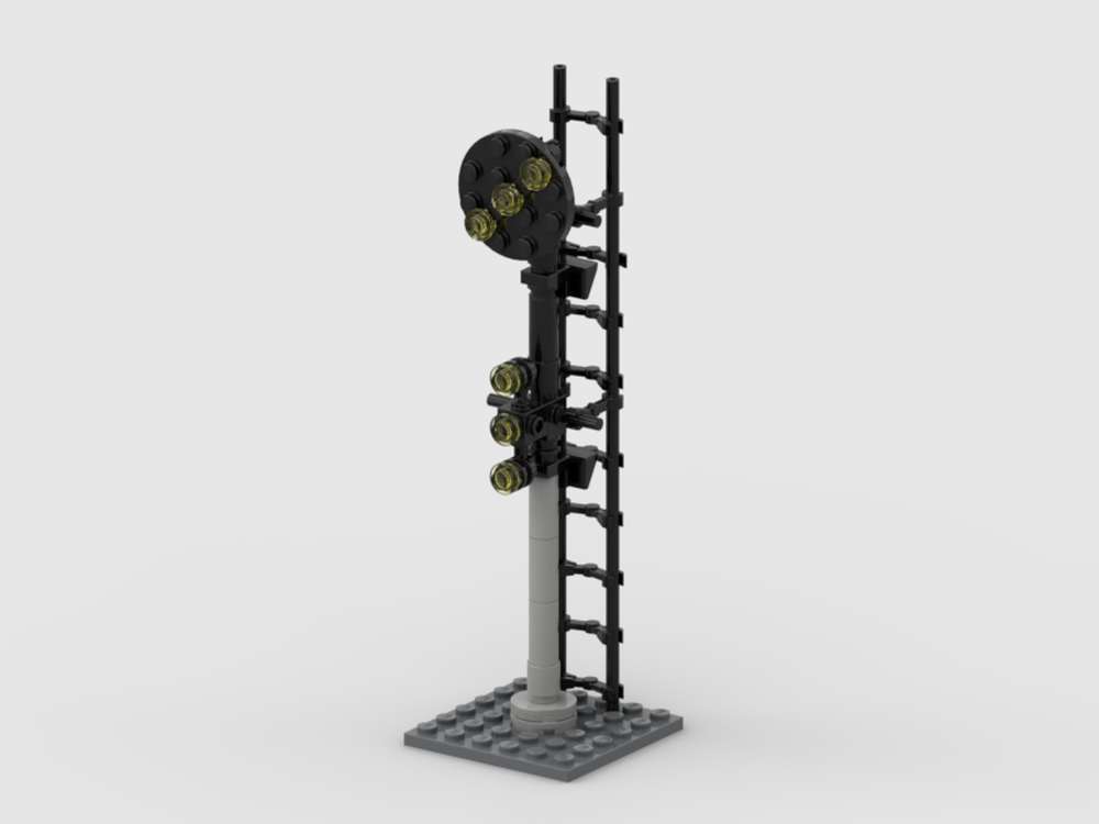 Lego Pennsylvania Railroad Signal