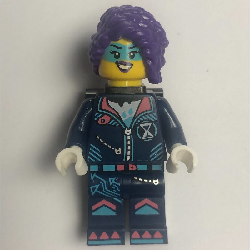 Lego Zoey, Dark Blue Suit, Black Neck Bracket