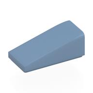Lego Brick Sloped 18° 2 x 1 x 2/3 / Sand Blue