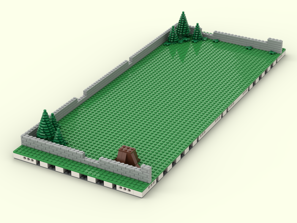 Lego X-Mansion Baseplate Expansion Version 3