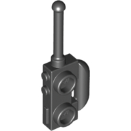 Lego Equipment Radio [Extended Handle, Expanded Speaker Grille] / Black