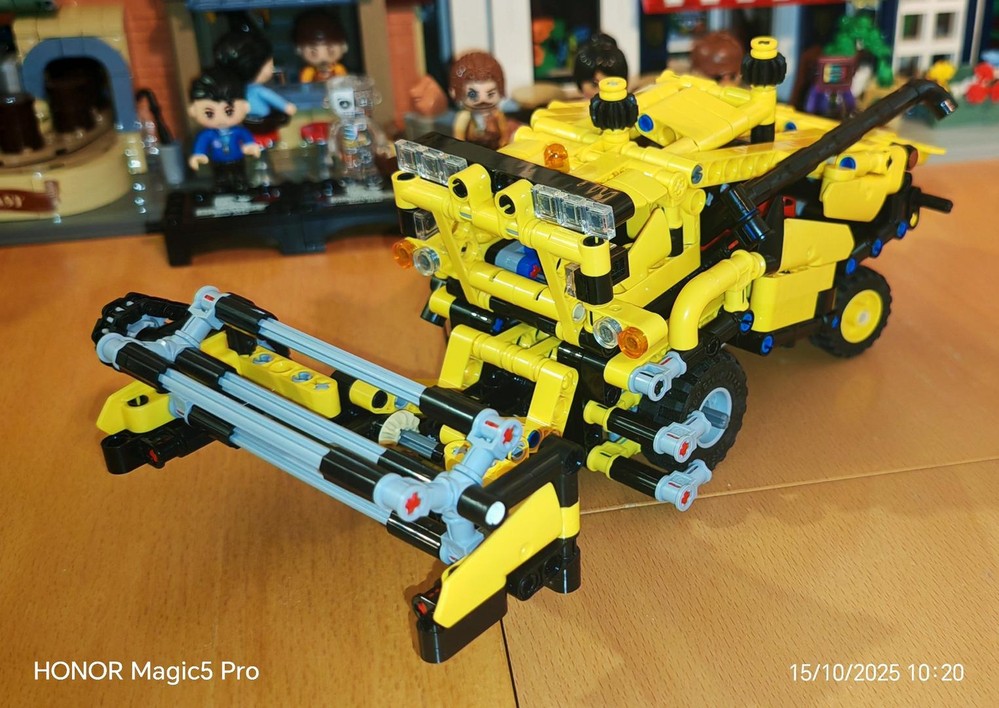 Lego Miniature Combine harvester