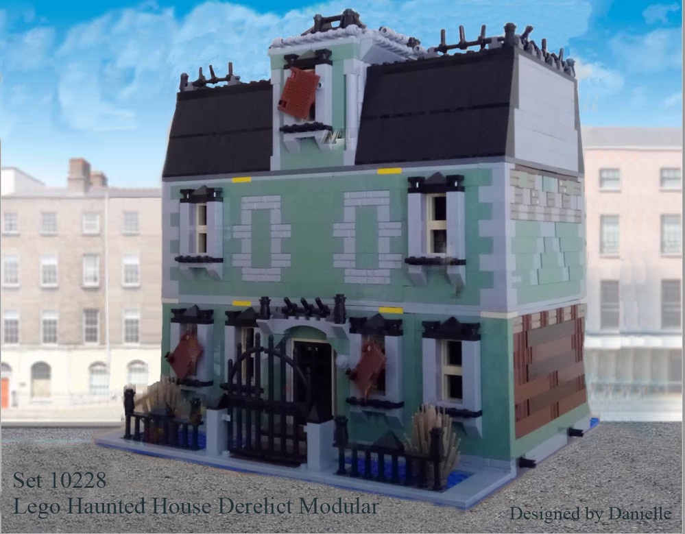 Lego Haunted House Derelict Modular