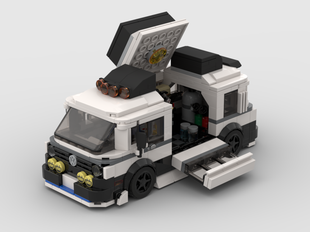 Lego 1985 Volkswagen T3 Tuning Van
