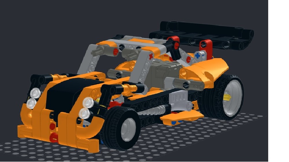 Lego 42104 alternate model(racing car)