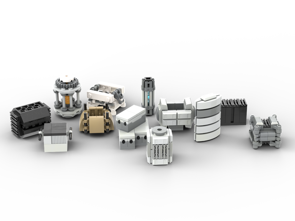 Lego Crates and Containers - Sci-Fi